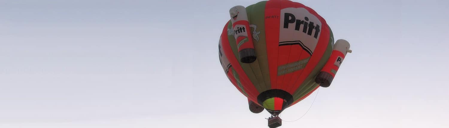 pritt luchtballon