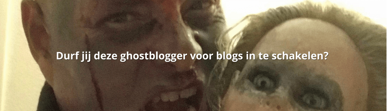 Durf jij deze ghostblogger voor blogs in te schakelen