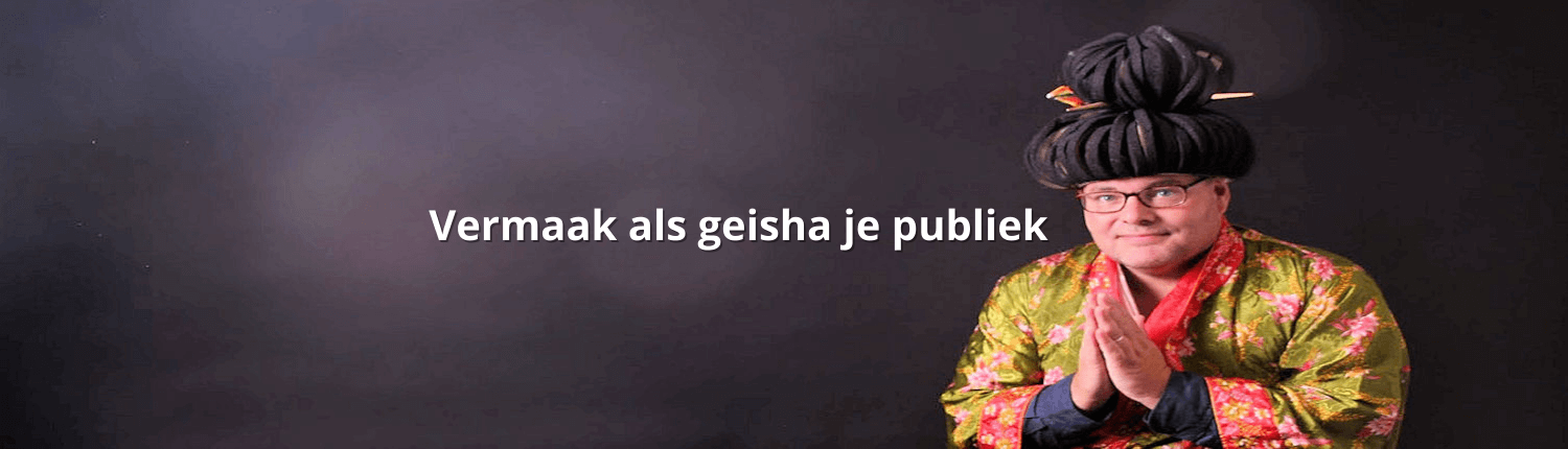 Vermaak en informeer als geisha je publiek