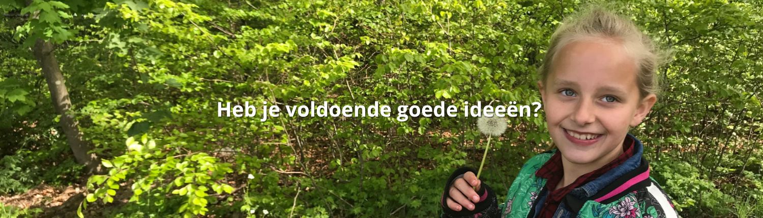 Heb je voldoende goede ideeën - creatief denken